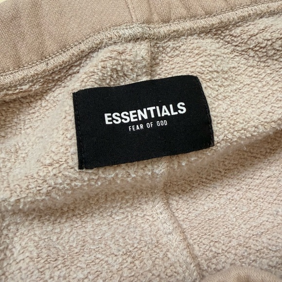 Essentials • Men's Beige Joggers - Picture 6 of 7
